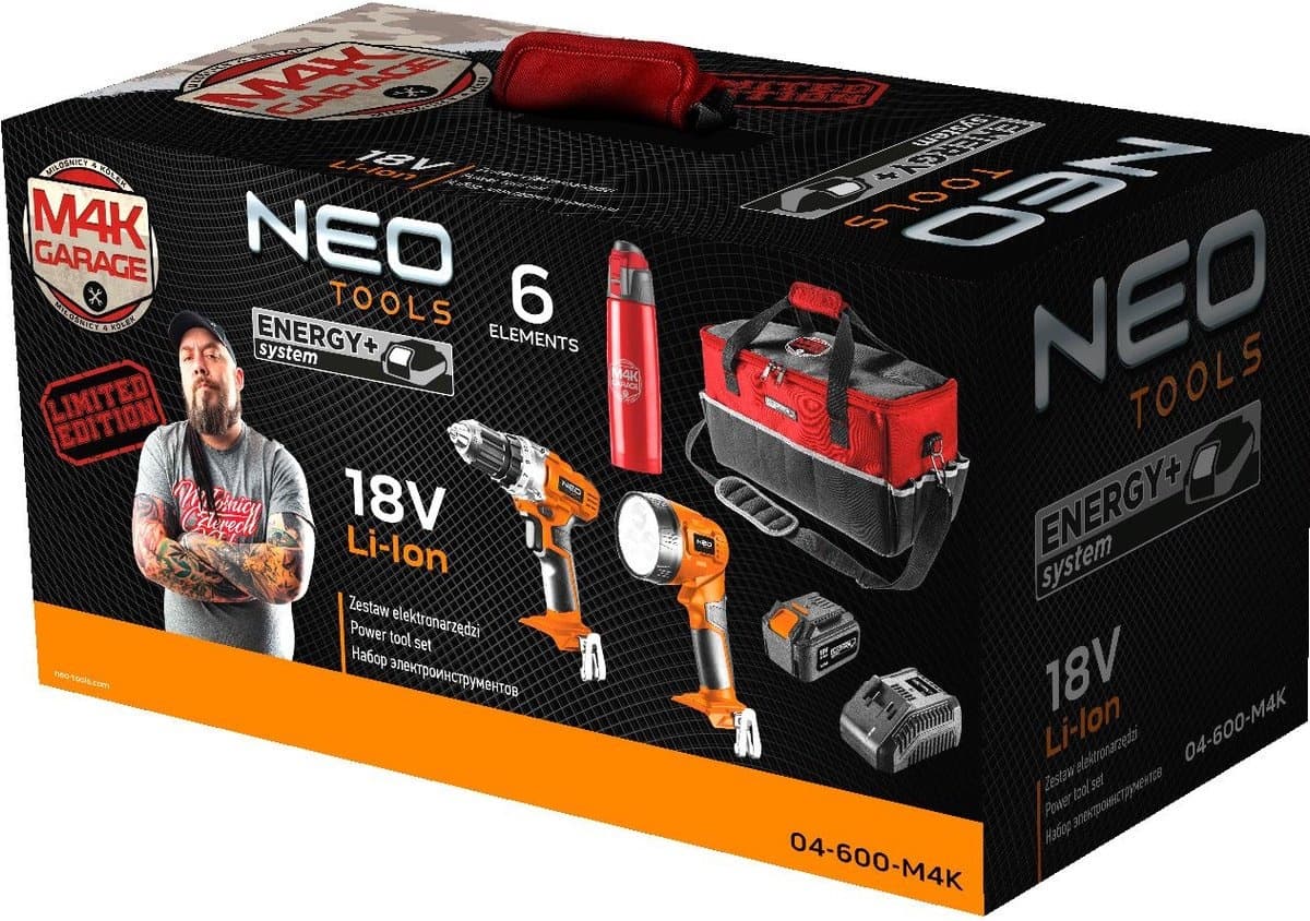 NEO Accuboormachine Set 18V - 4 Ah thumbnail 3