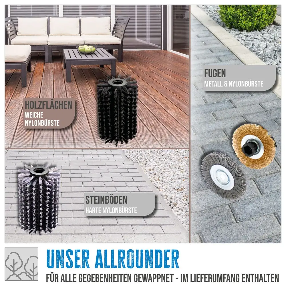 Güde Universele borstelreiniger GUB 500 | Terrasreiniger thumbnail 8