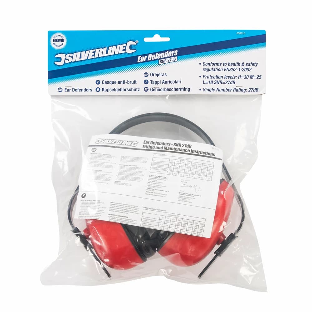 Silverline - Gehoorbeschermers, SNR 27 dB thumbnail 4