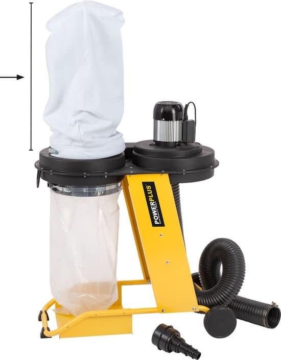 Powerplus - POWX2090B - Stofopvangzak - filter in textiel thumbnail 3