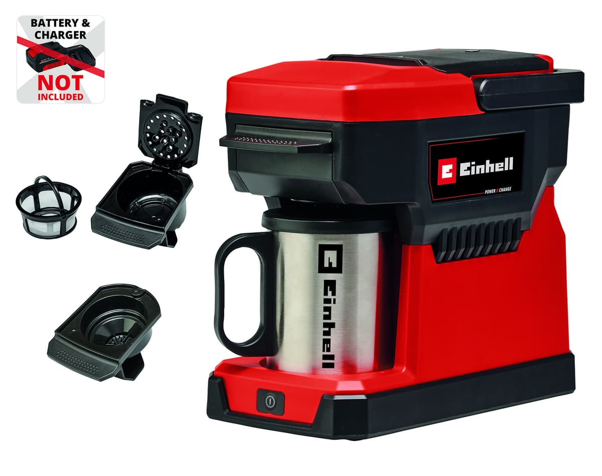 Einhell TE-CF 18 Li Accu koffiezetapparaat thumbnail 2