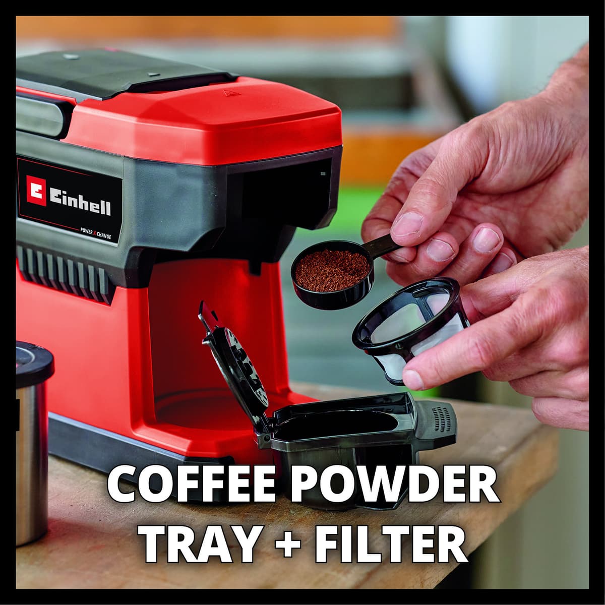 Einhell TE-CF 18 Li Accu koffiezetapparaat thumbnail 8