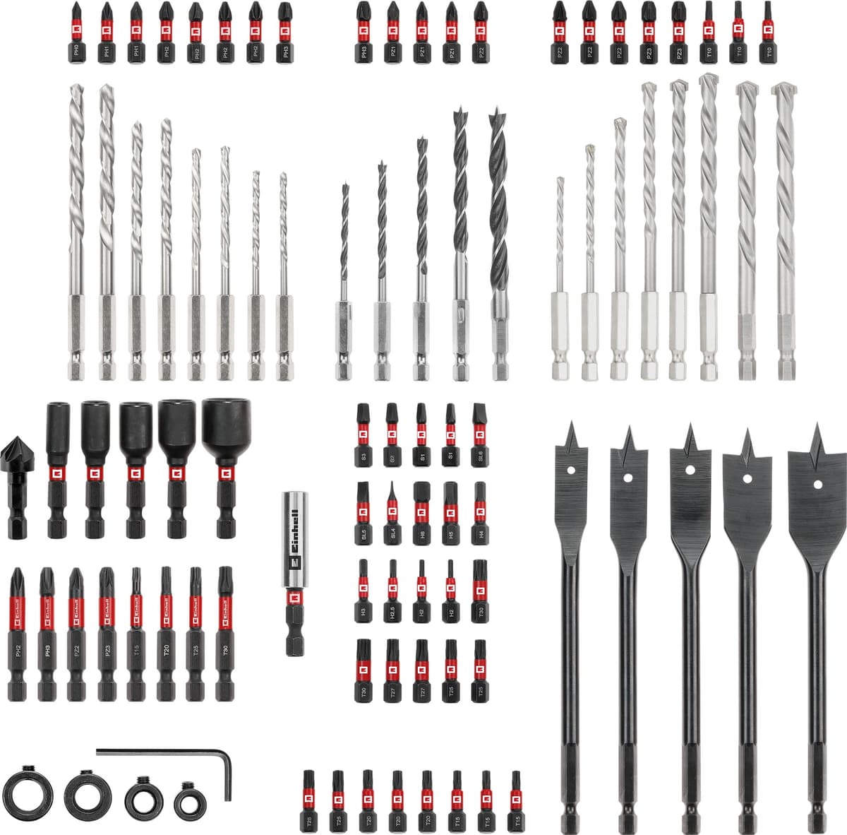 Einhell Boor&Bitsetset 95-Delig XL-Case thumbnail 3