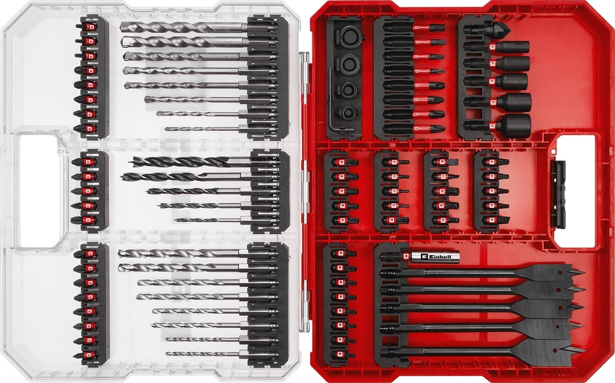 Einhell Boor&Bitsetset 95-Delig XL-Case thumbnail 4