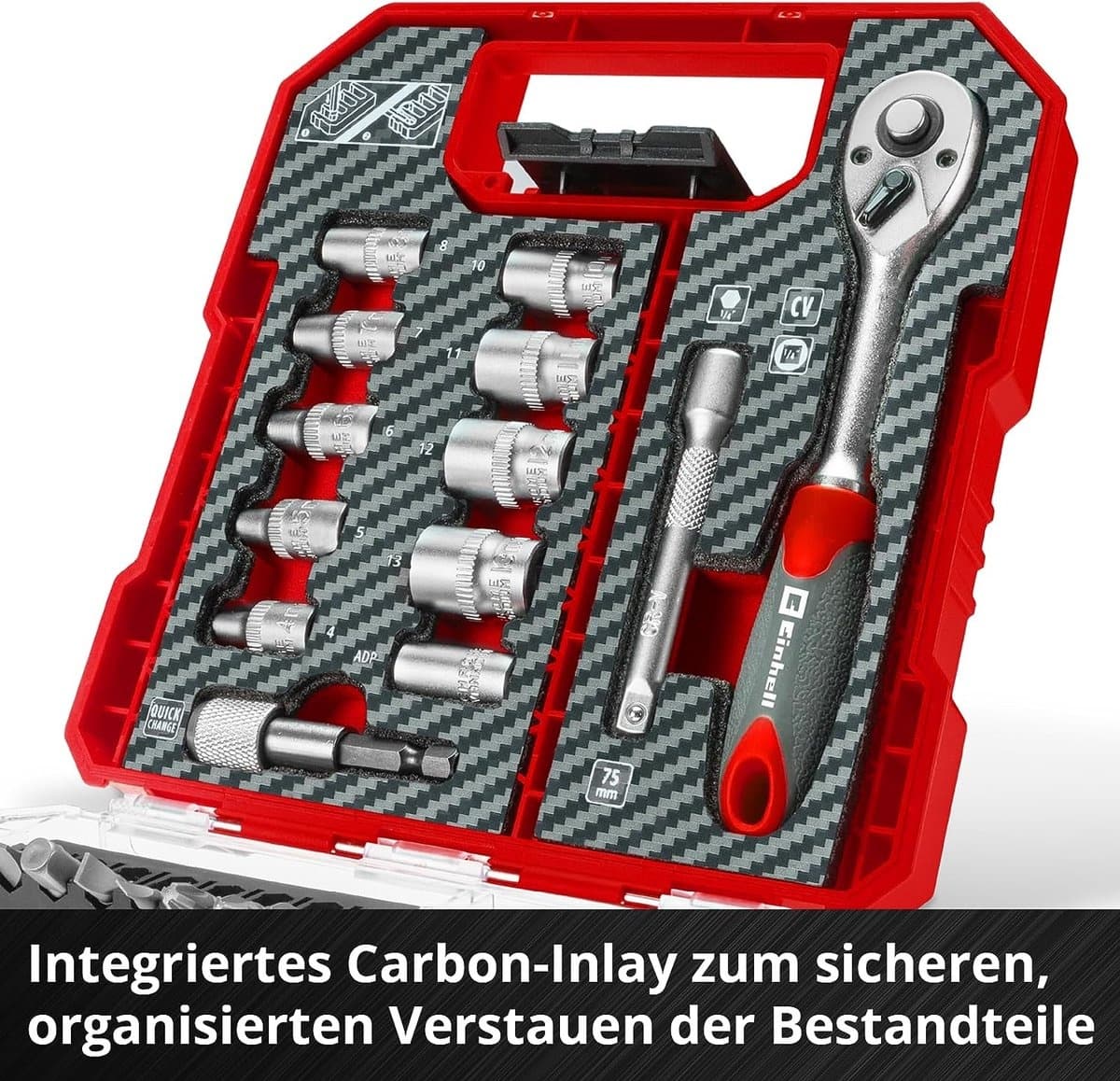 Einhell Dop&Bitsetset 37-Delig L-Case thumbnail 9