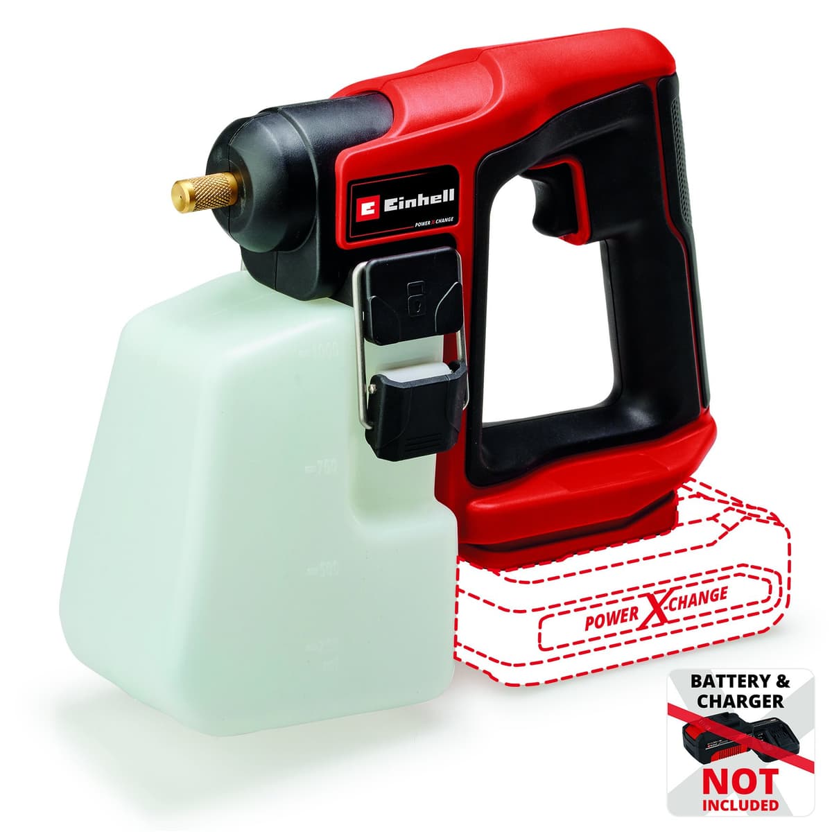 Einhell GE-WS 18/10 Li Solo - Accu Drukspuit - Power X-Change thumbnail 3