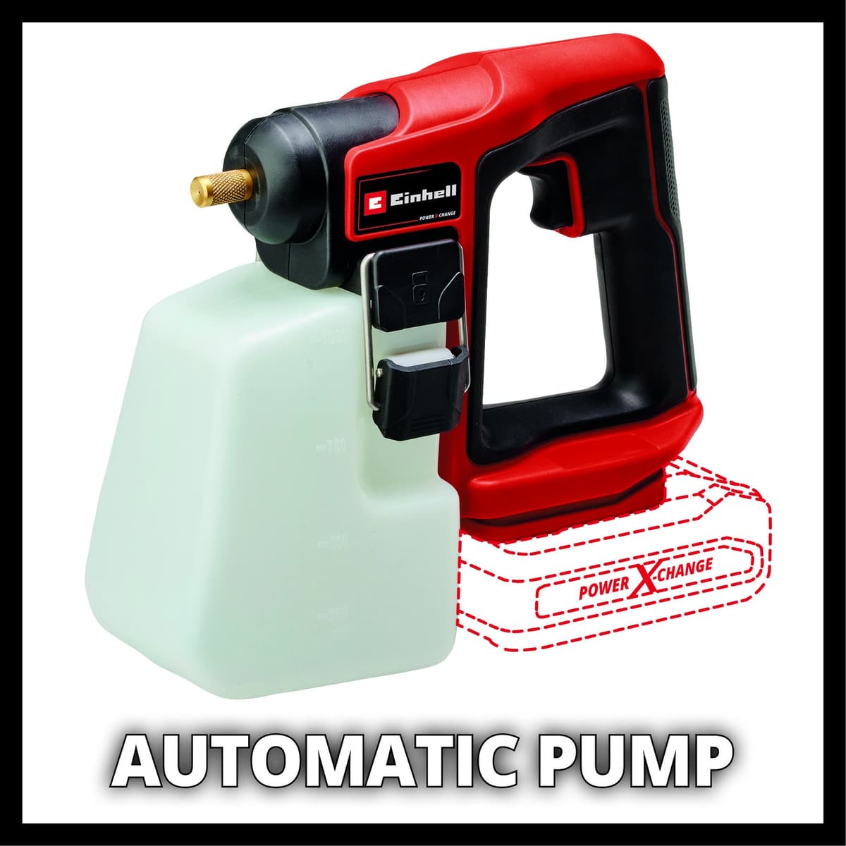 Einhell GE-WS 18/10 Li Solo - Accu Drukspuit - Power X-Change thumbnail 4