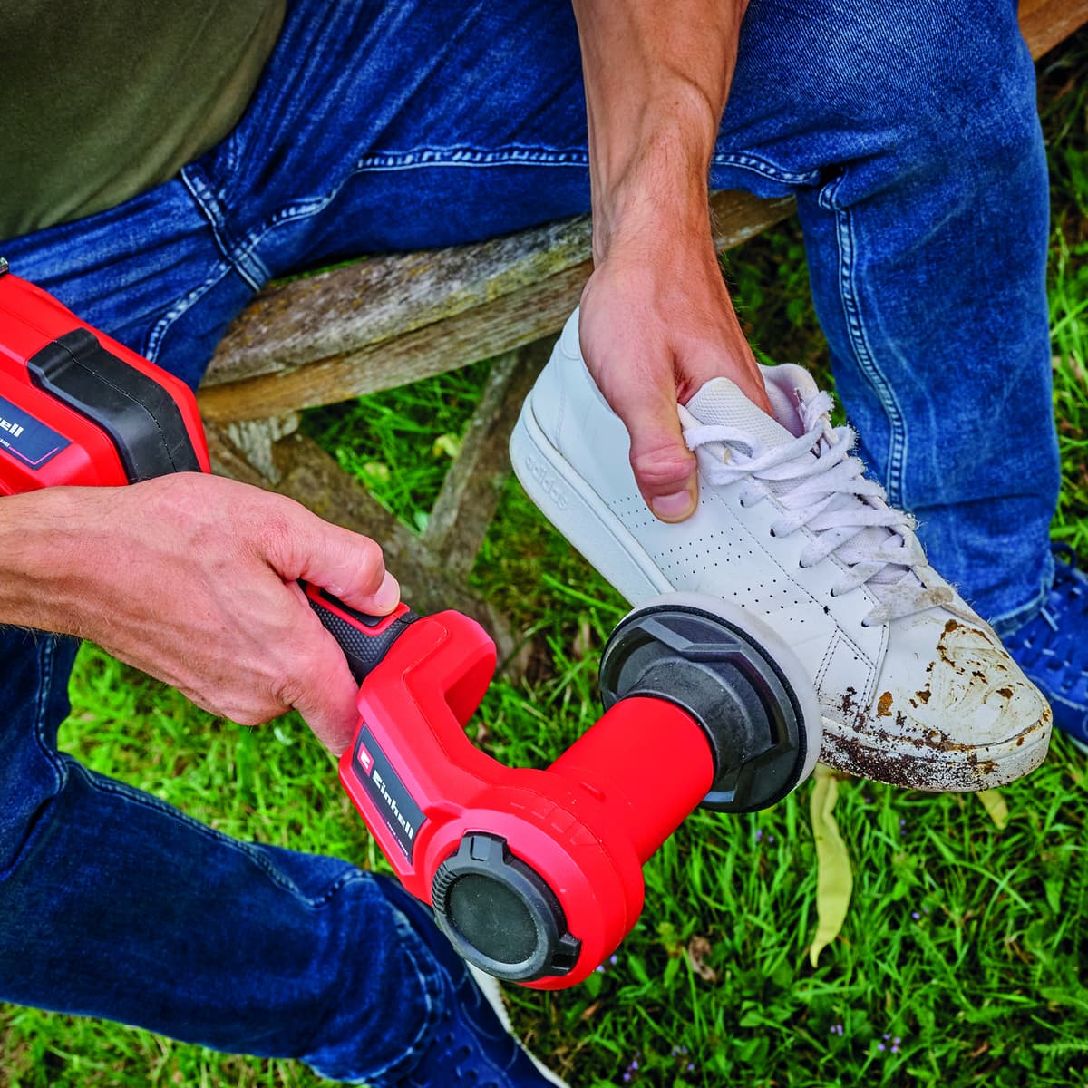 Einhell Reinigingspadsset - 6-delig -Ø 100 mm - Dikte: 10 mm - Geschikt voor Picobella 18/90 Li Solo thumbnail 5