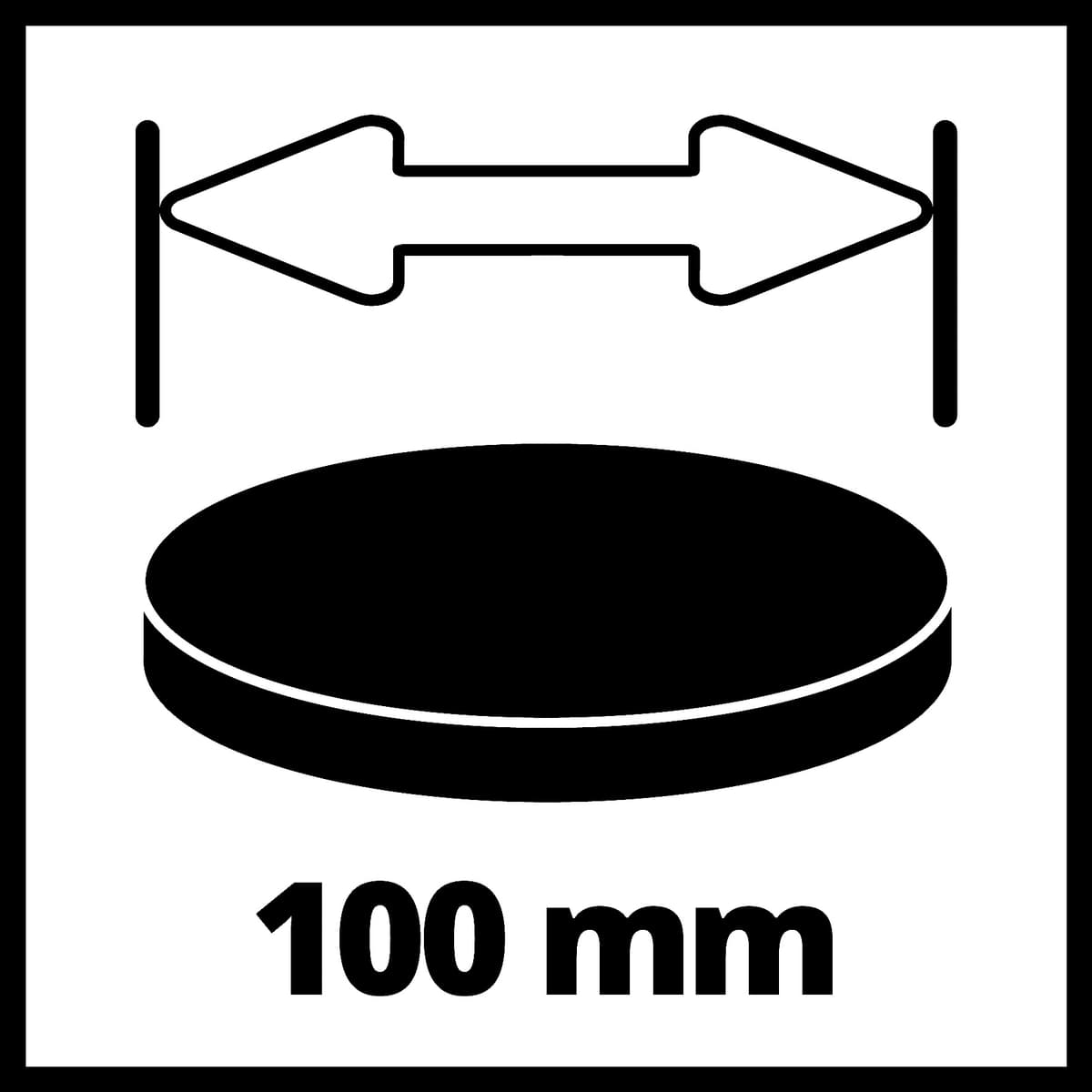 Einhell Reinigingspadsset - 6-delig -Ø 100 mm - Dikte: 10 mm - Geschikt voor Picobella 18/90 Li Solo thumbnail 9