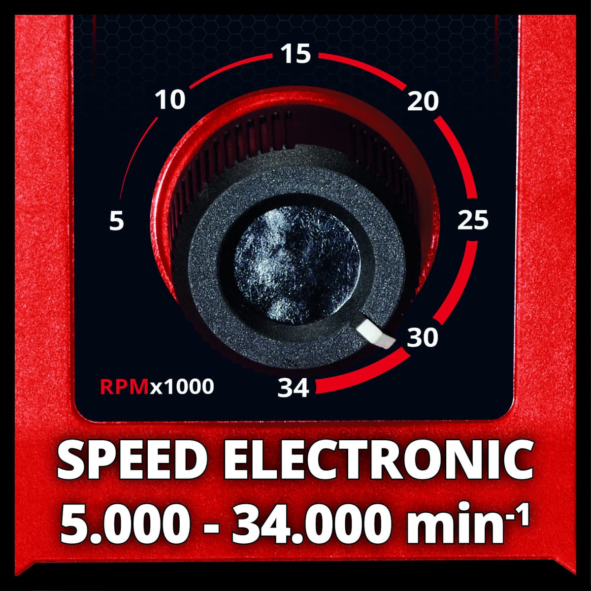 Einhell TE-MT 18/34 Li Solo - Accu Slijp-/Graveermachine - Power X-Change thumbnail 3