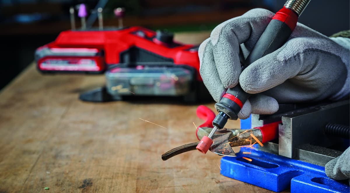 Einhell TE-MT 18/34 Li Solo - Accu Slijp-/Graveermachine - Power X-Change thumbnail 6