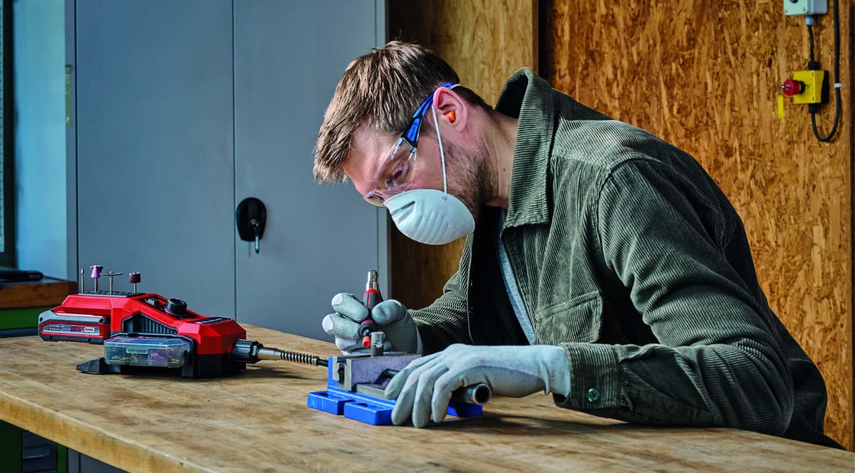 Einhell TE-MT 18/34 Li Solo - Accu Slijp-/Graveermachine - Power X-Change thumbnail 7