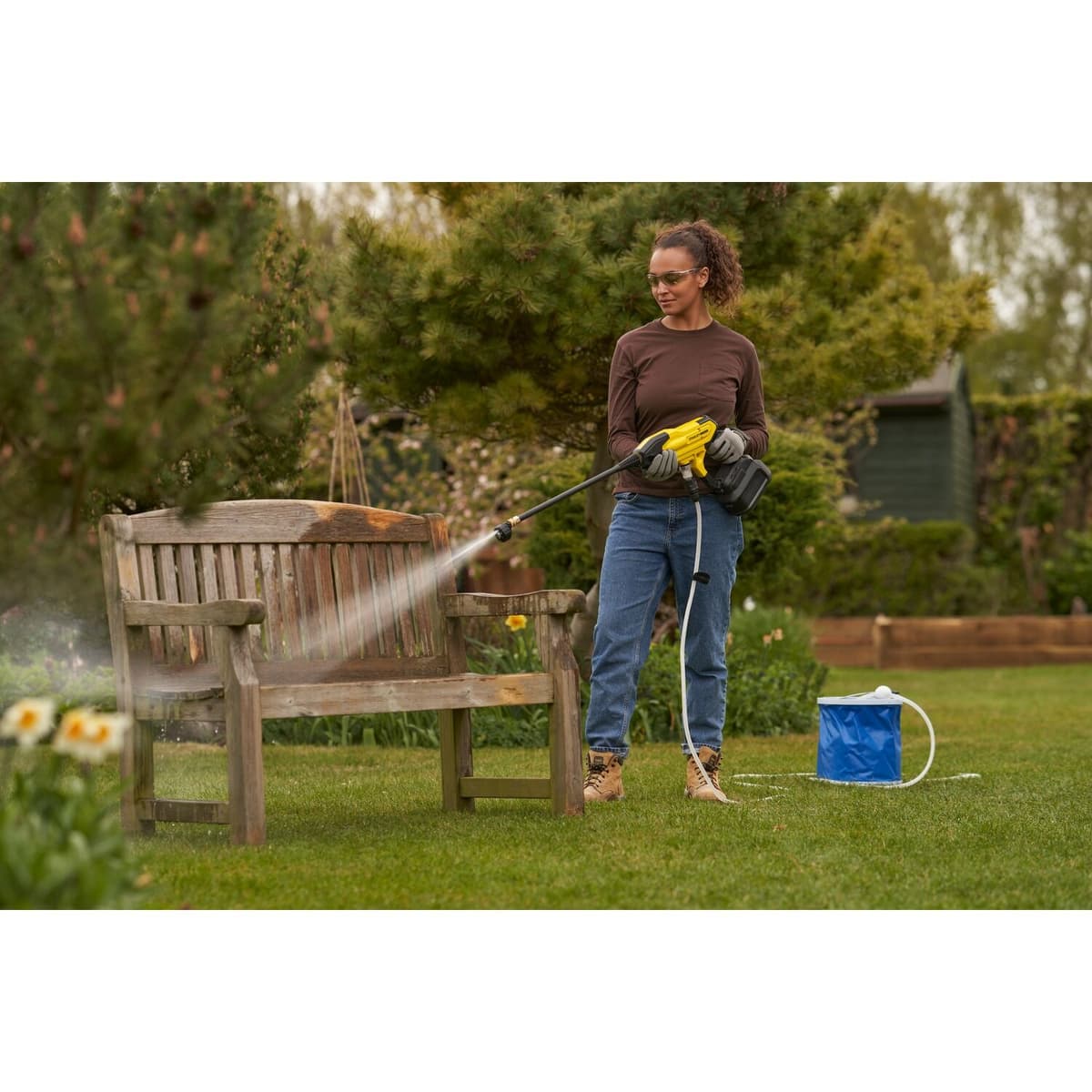 Stanley SFMCPC93M1- QW Hogedrukreiniger V20 - Incl. Accu&Lader thumbnail 9