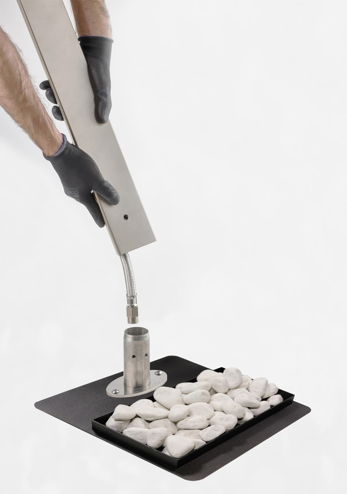 Buitengootrooster Zwart tbv waterzuil thumbnail 3