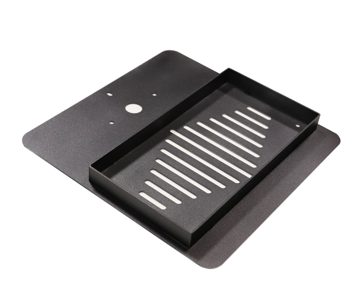 Buitengootrooster Zwart tbv waterzuil