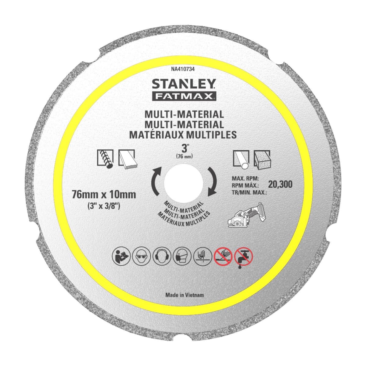 Stanley SFMCM300B V20 Accu Multi Cirkelzaag thumbnail 9