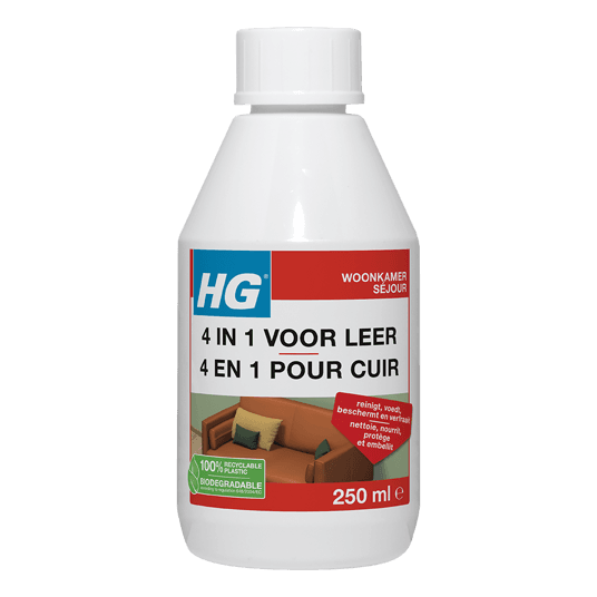 HG 4 In 1 Voor Leer - 250 ml
