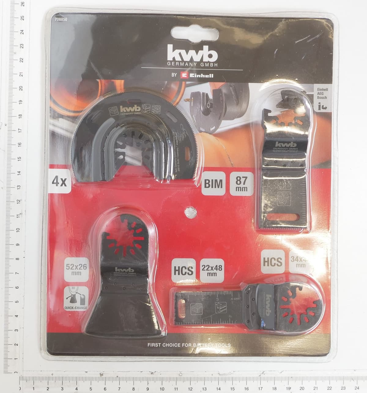 KWB Multitool Accessoireset 4-delig thumbnail 3