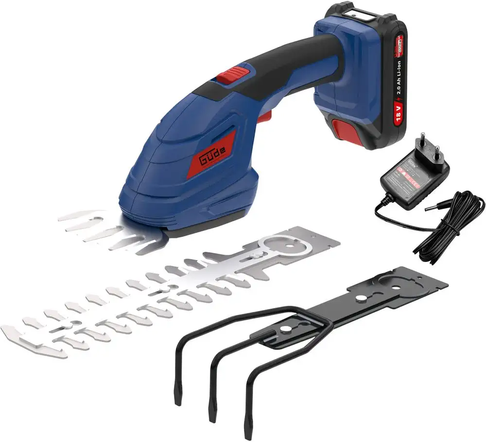 Güde GPS 18-201-05 Accu Gras/Buxusschaar Set