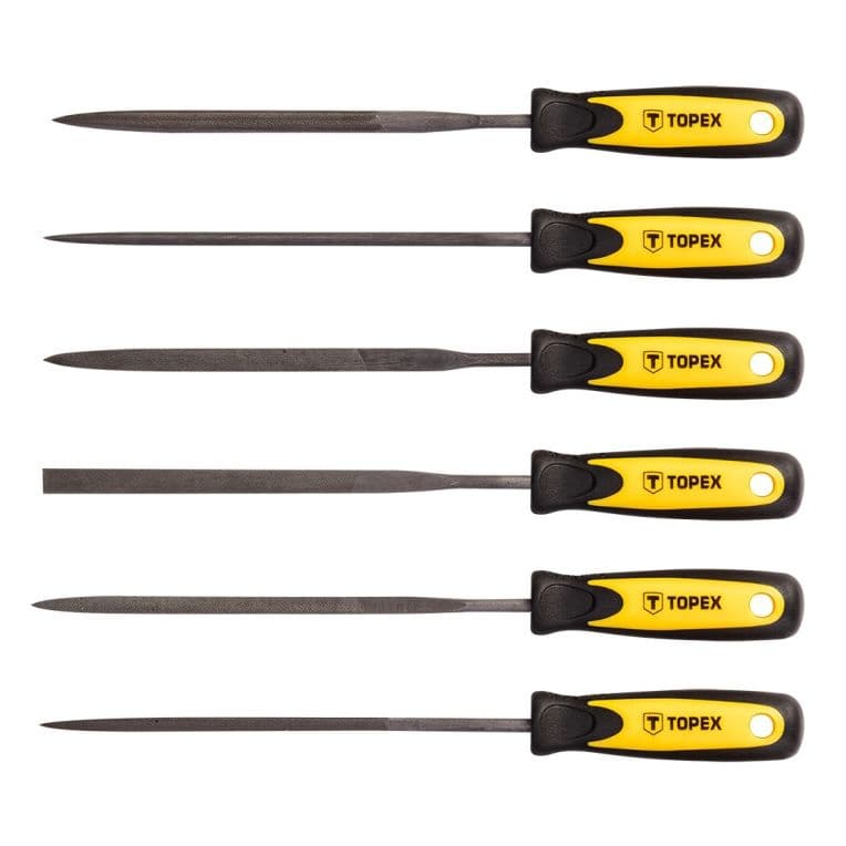 Topex Machinevijlenset 6 Delig