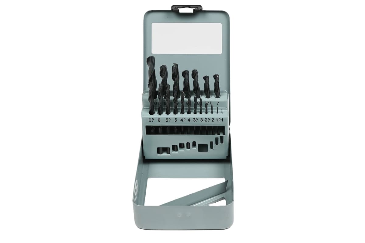 Benson Boorset 19 dlg HSS stalen cassette