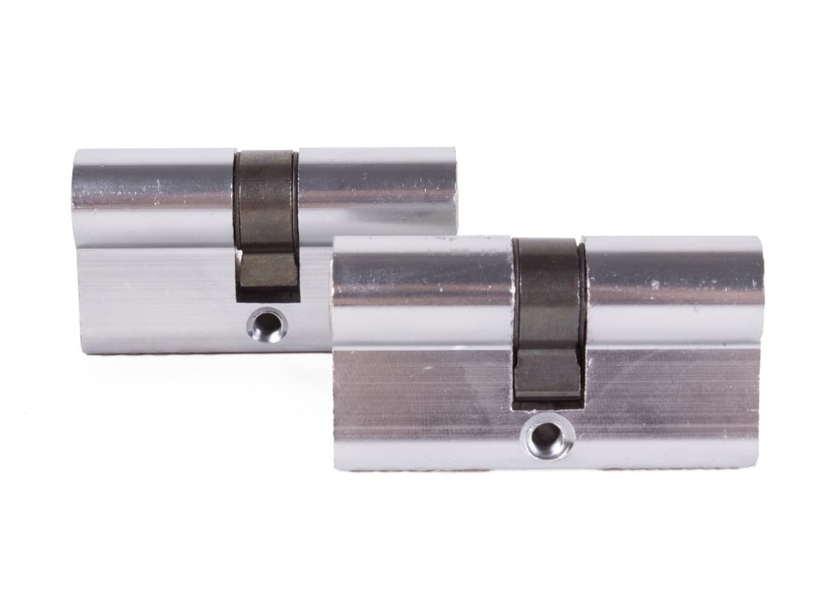 Euro profielcilinder 60 mm 2 dlg gelijksluitend