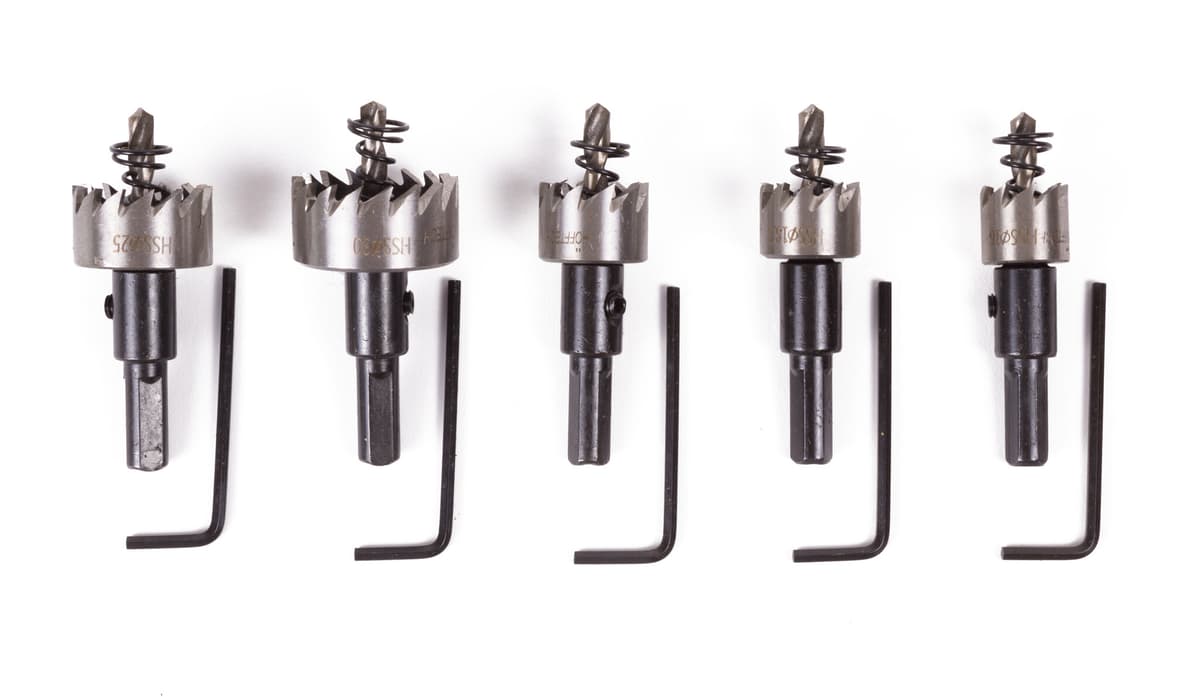 Benson Gatenzaagset HSS 10 dlg 16-30 mm profi