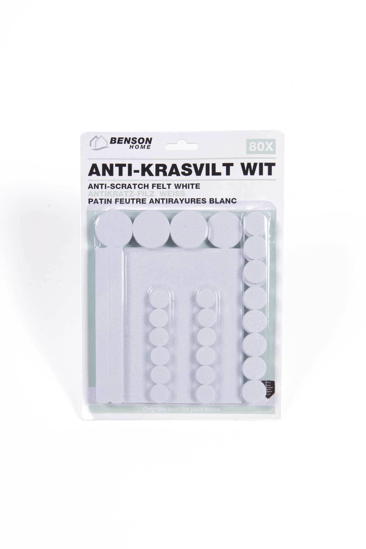 Benson Antikrasvilt set 80 dlg wit