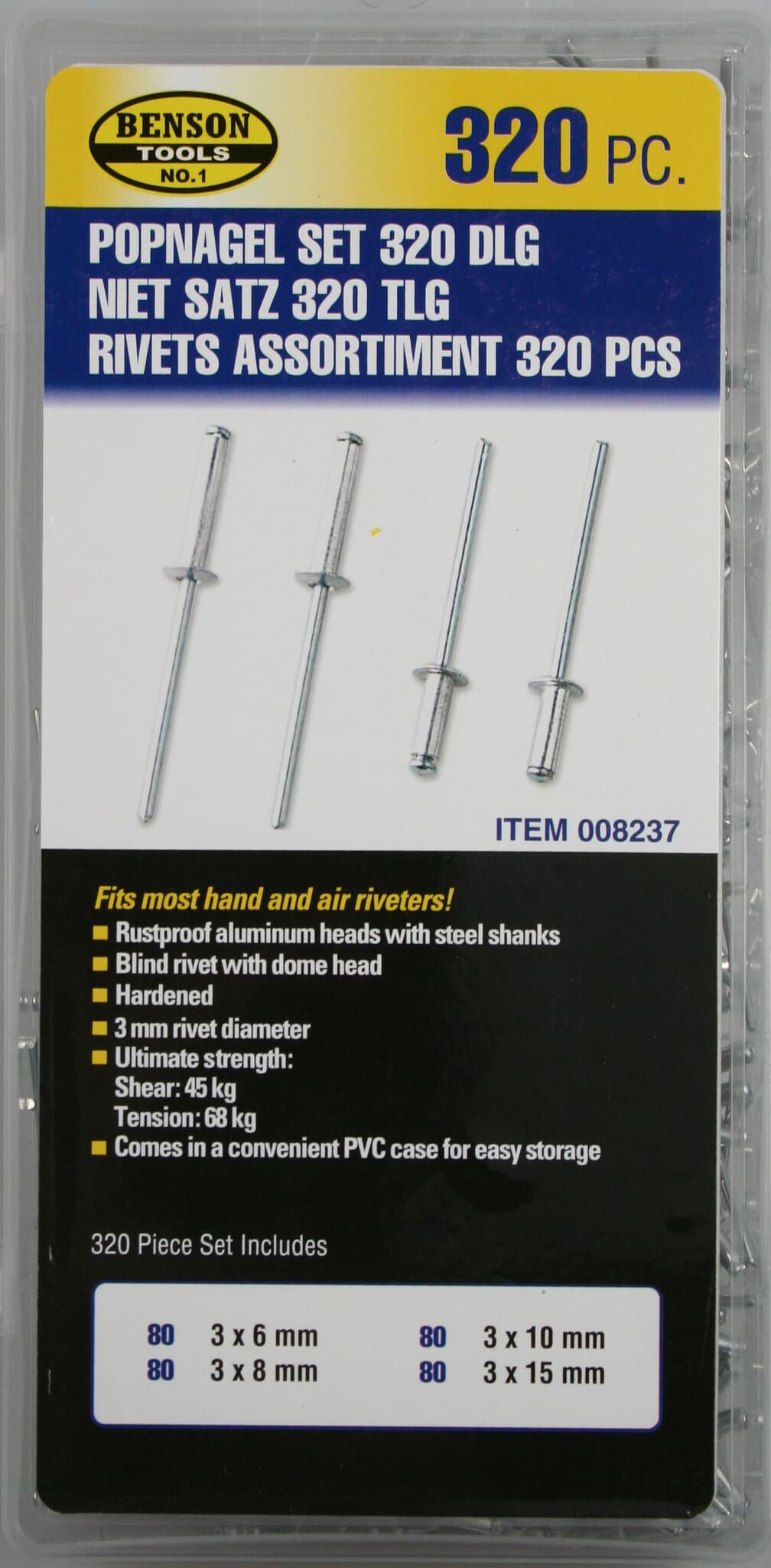 Benson Popnagel set 320 dlg