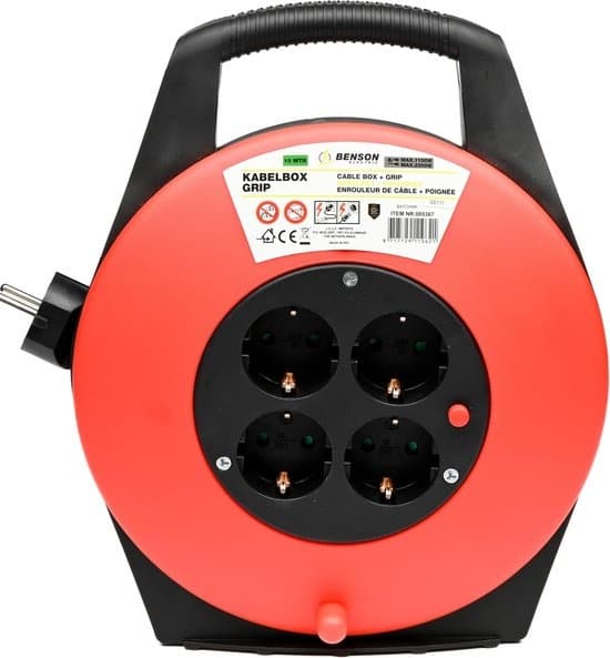 Benson Electric Kabelbox 10 mtr + grip thumbnail 4