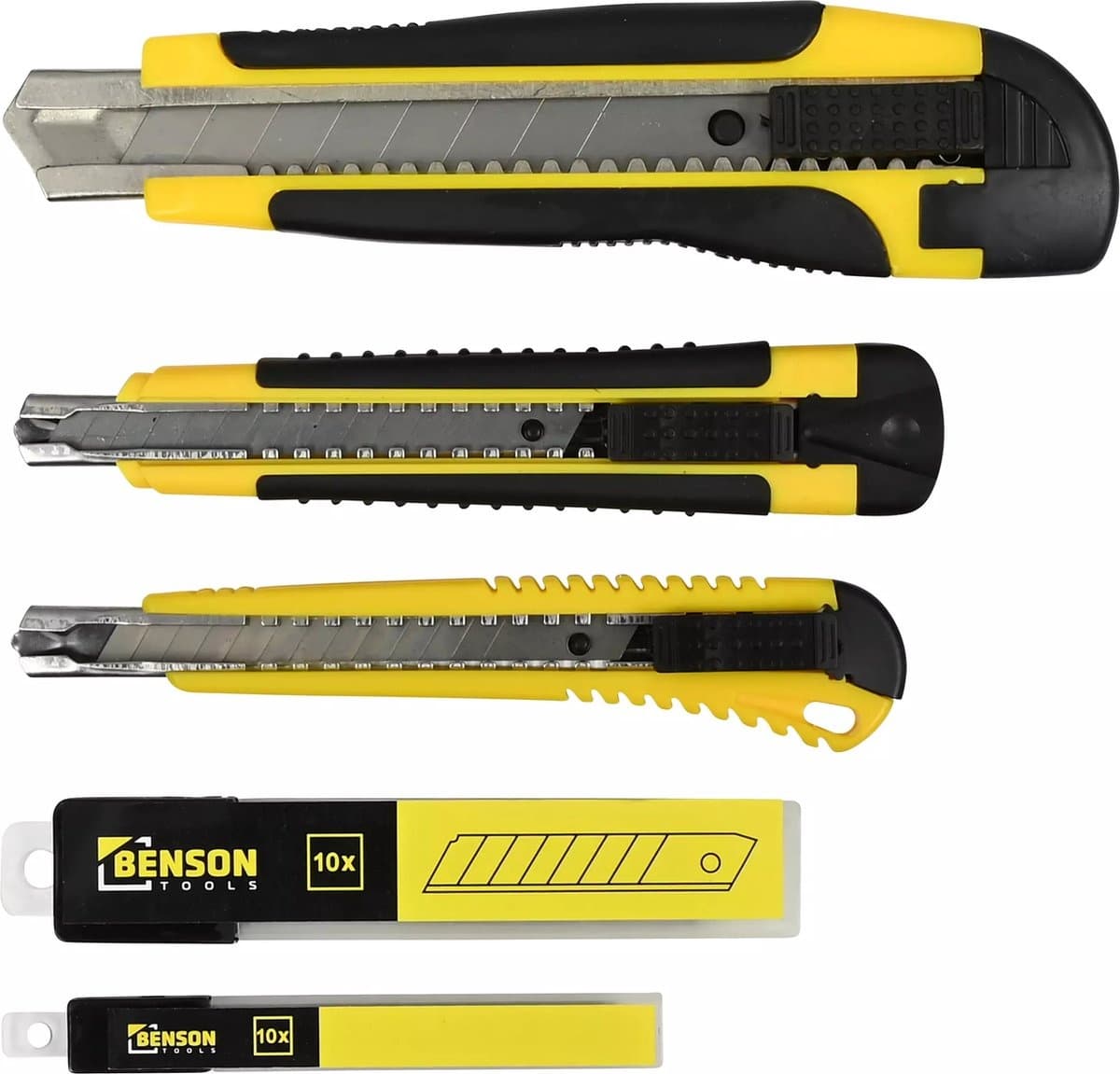 Afbreekmessen set 9 mm en 18 mm + 20 reservemessen thumbnail 4