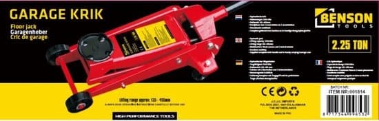 Benson Garagekrik 2 1/4 ton thumbnail 2