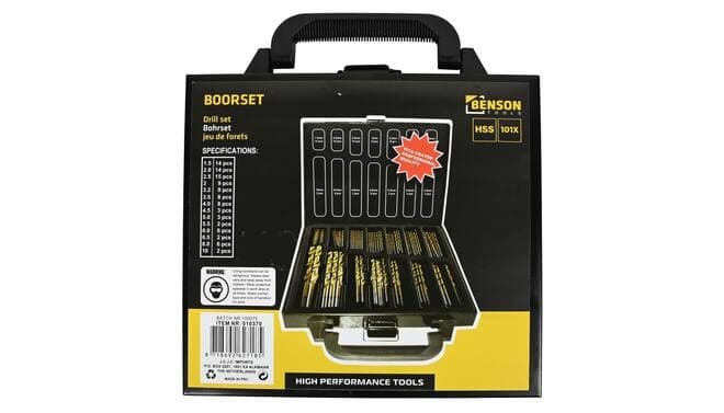 Benson Boorset 101 dlg HSS tita coated/koffer thumbnail 2