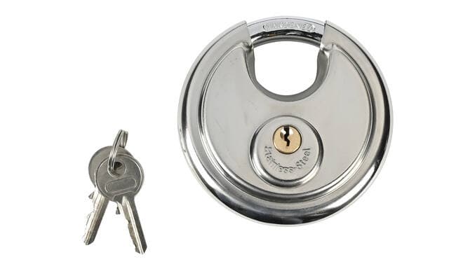 Stahlex Hangslot 90 mm rond