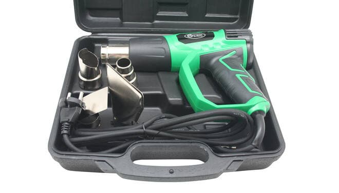 Hetelucht pistool 2000W deluxe + koffer thumbnail 4