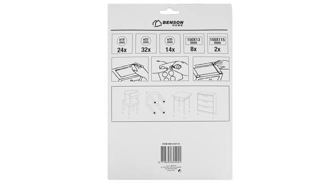 Benson Antikrasvilt set 80 dlg wit thumbnail 3
