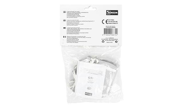 Stofmasker met ventiel 2 dlg CE thumbnail 3