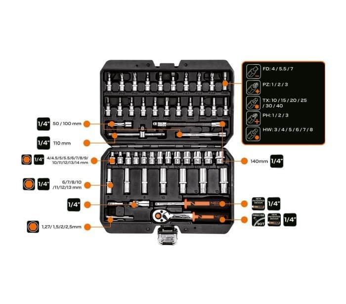 NEO Doppenset 1/4  53 Delig 10-006 thumbnail 6