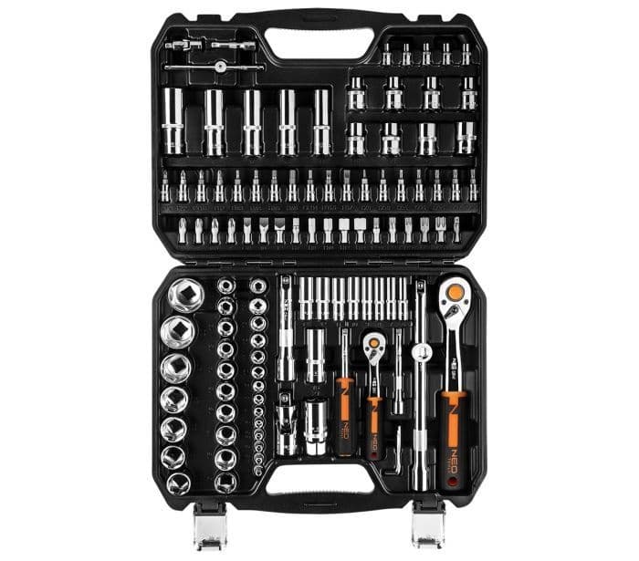 NEO Doppenset 1/4"-1/2"110 Delig 10-066 thumbnail 9