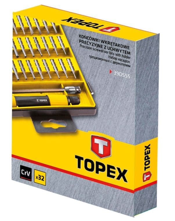 TOPEX Precisie Schroevendraaierset 32 Delig thumbnail 3
