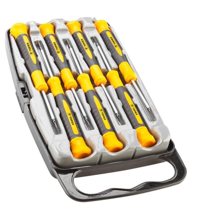 TOPEX Precisie Schroevendraaierset 7 Delig