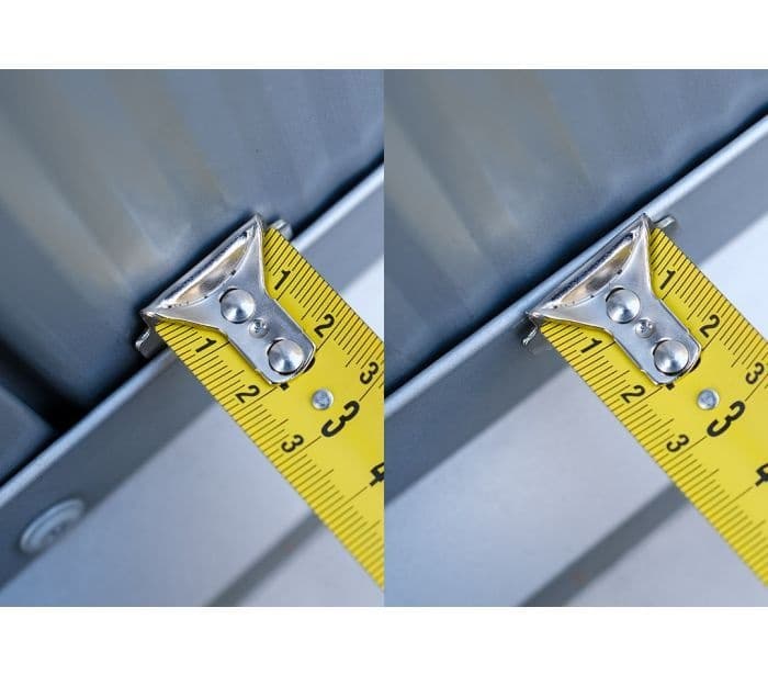 NEO Rolmaat 3mtr, Magnetisch dubbel slot thumbnail 3