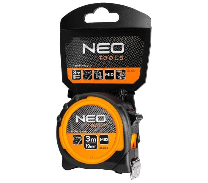 NEO Rolmaat 3mtr, Magnetisch dubbel slot thumbnail 7