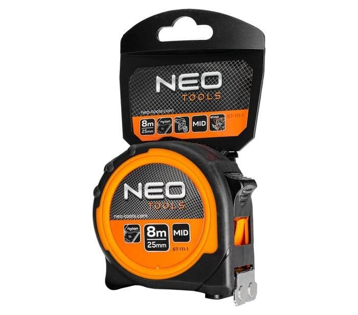 NEO Rolmaat 8mtr, Magnetisch dubbel slot thumbnail 6