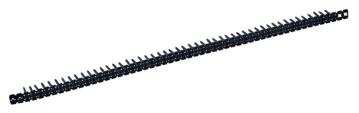 Schroeflint - 20-delig - 1000 stuks -Ø3,5 x 35 mm - Grove schroefdraad - Geschikt voor het magazijn-opzetstuk in combinatie met TE-DY 18 Li Solo, TC-DY 710 E