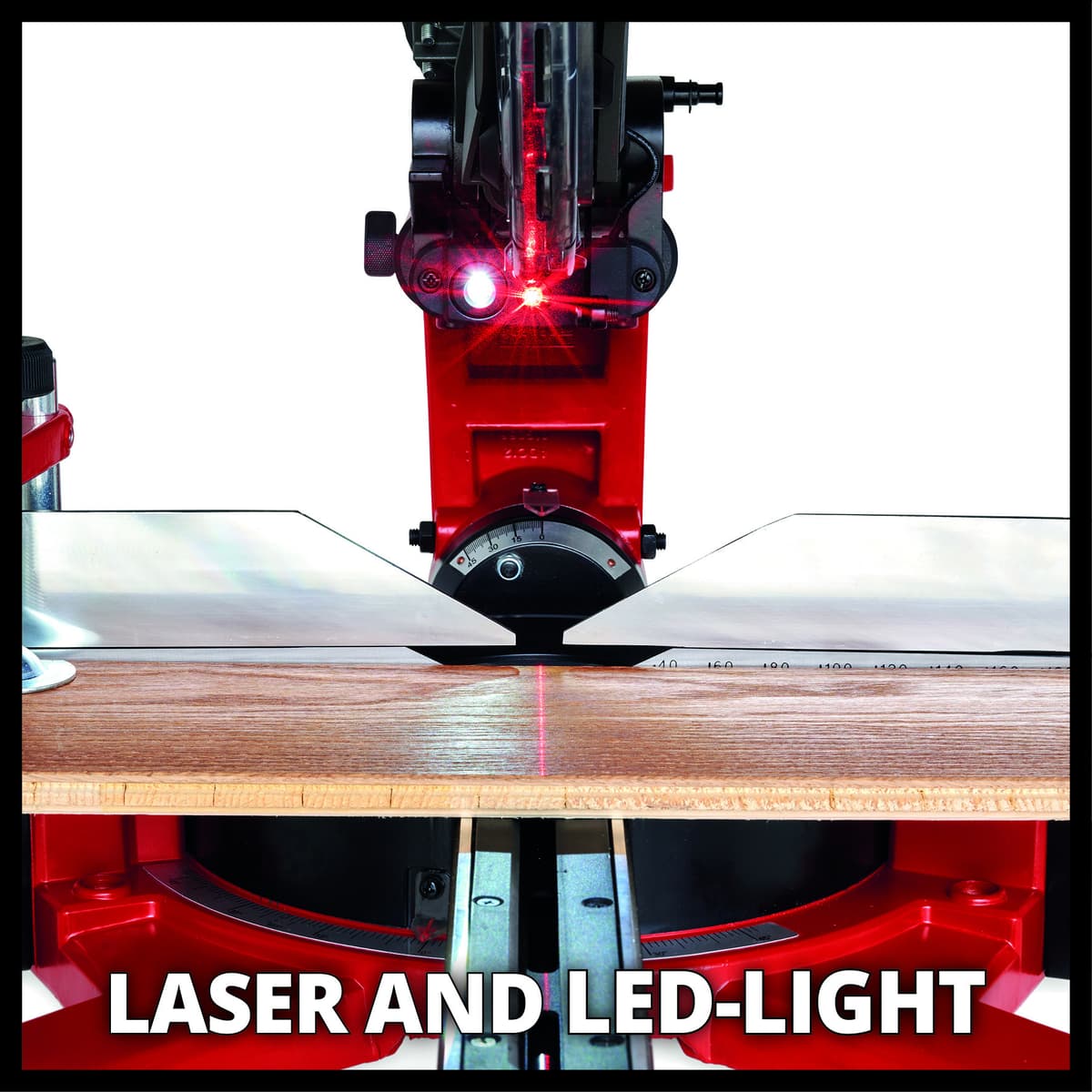 Einhell TE-SM 36/10 L Li Solo - Accu Radiaal-, Afkort-/Verstekzaag -Ø254 mm - Power X-Change thumbnail 7