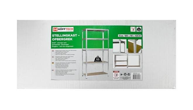Benson Stelling kast / opbergrek 180 x 90 x 40 cm 175 kg thumbnail 2