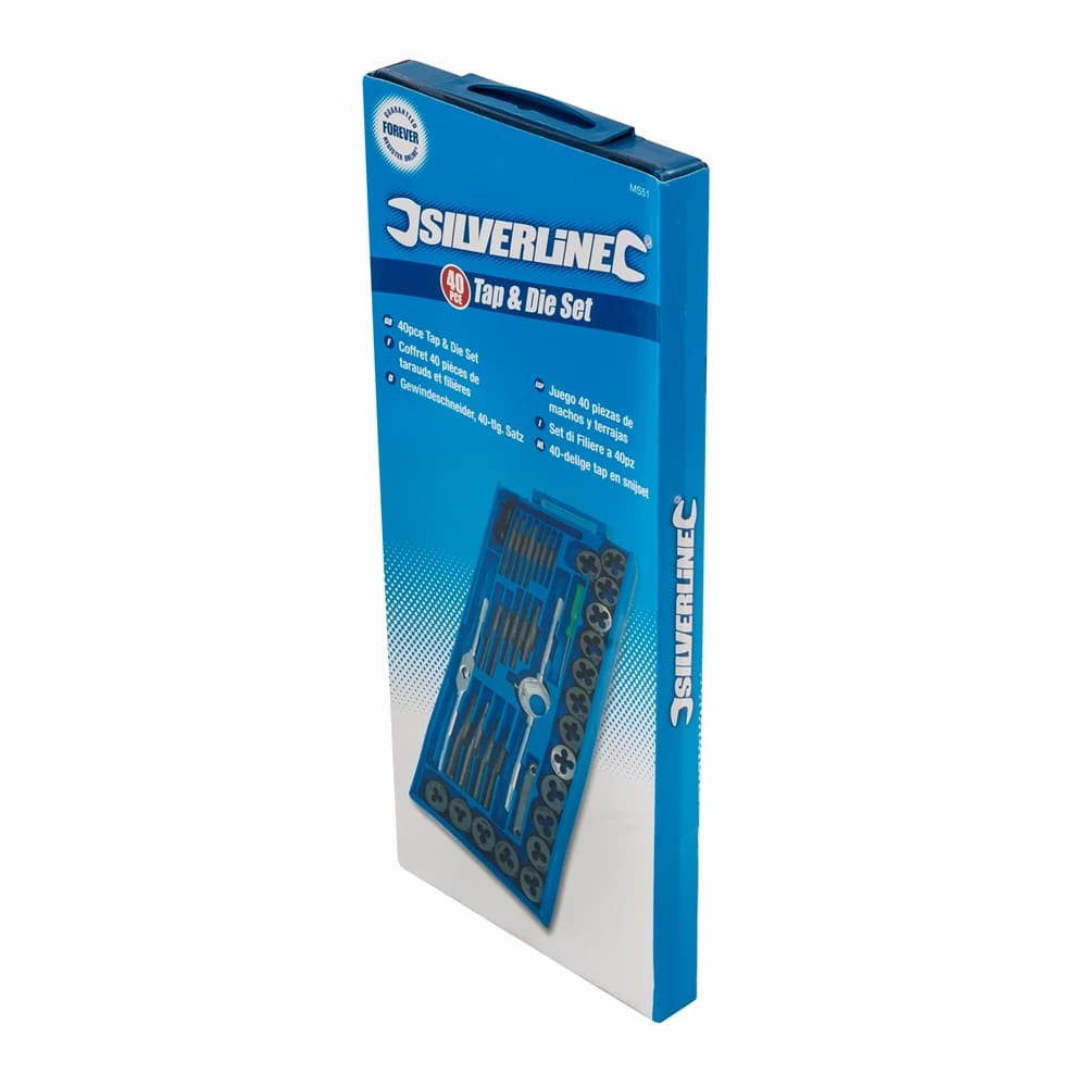 Silverline 40-delige Tap- en Snijset thumbnail 3