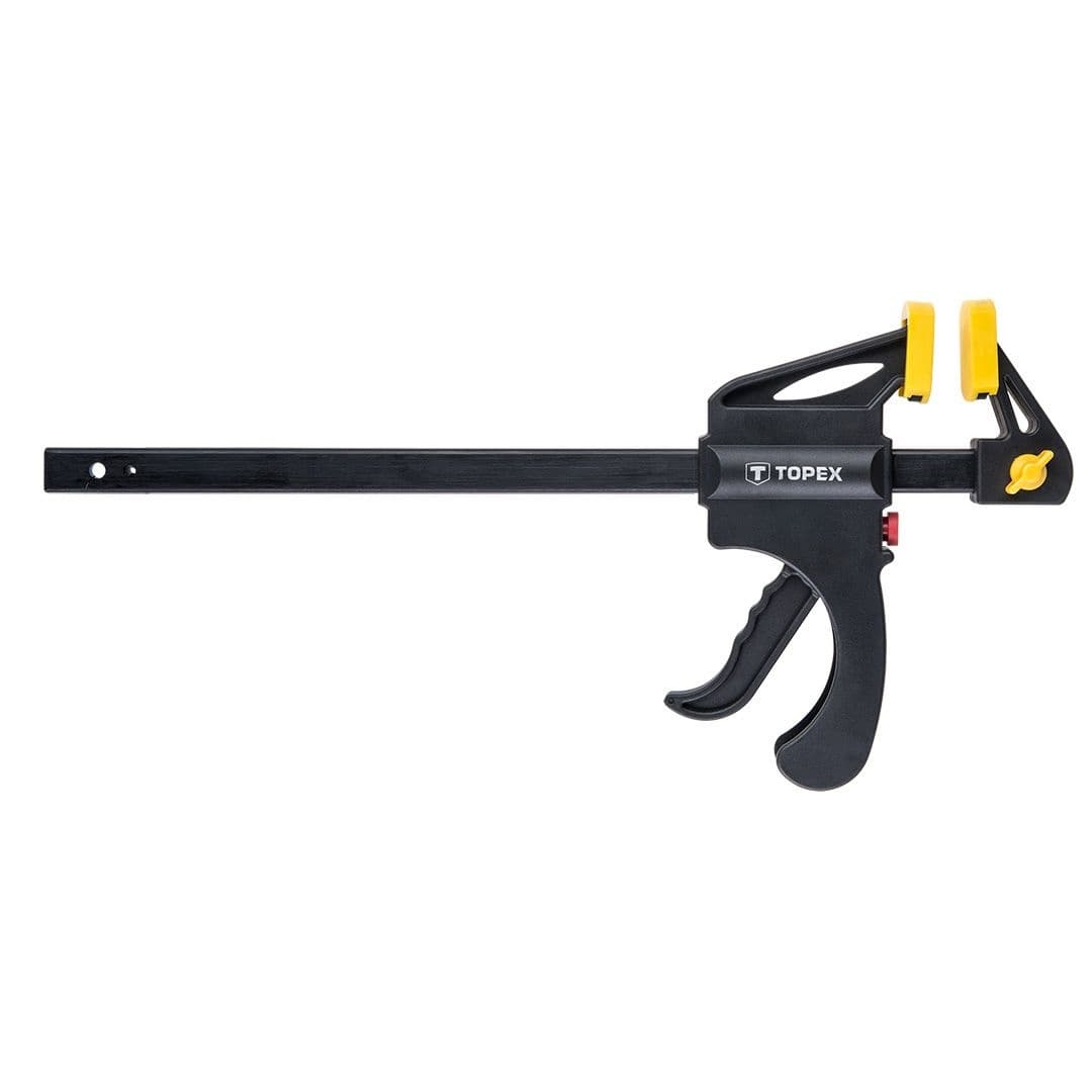 TOPEX Eenhandlijmklem 200x60mm, snelklem