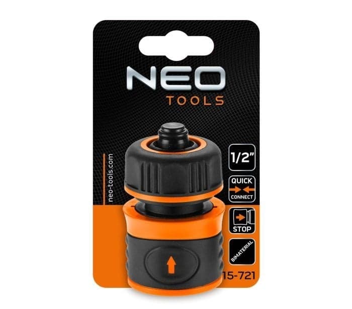 NEO Koppelstuk 1/2"- Met STOP  Model 15-721 thumbnail 4